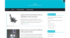 Desktop Screenshot of luster.si